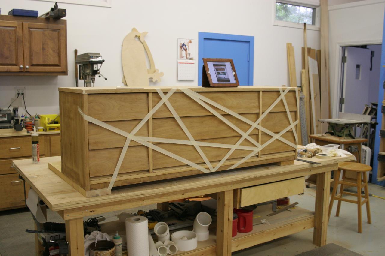 How to Strip and Refinish a MidcenturyMod Credenza howtos DIY